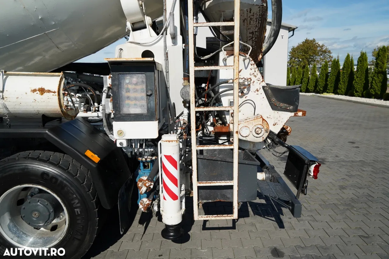 Mercedes-Benz ACTROS 3241 / BETONIER / 8X4 / BETONIERĂ + POMPĂ SERMAC 3Z24 / JANTE DIN ALIAJ - 17
