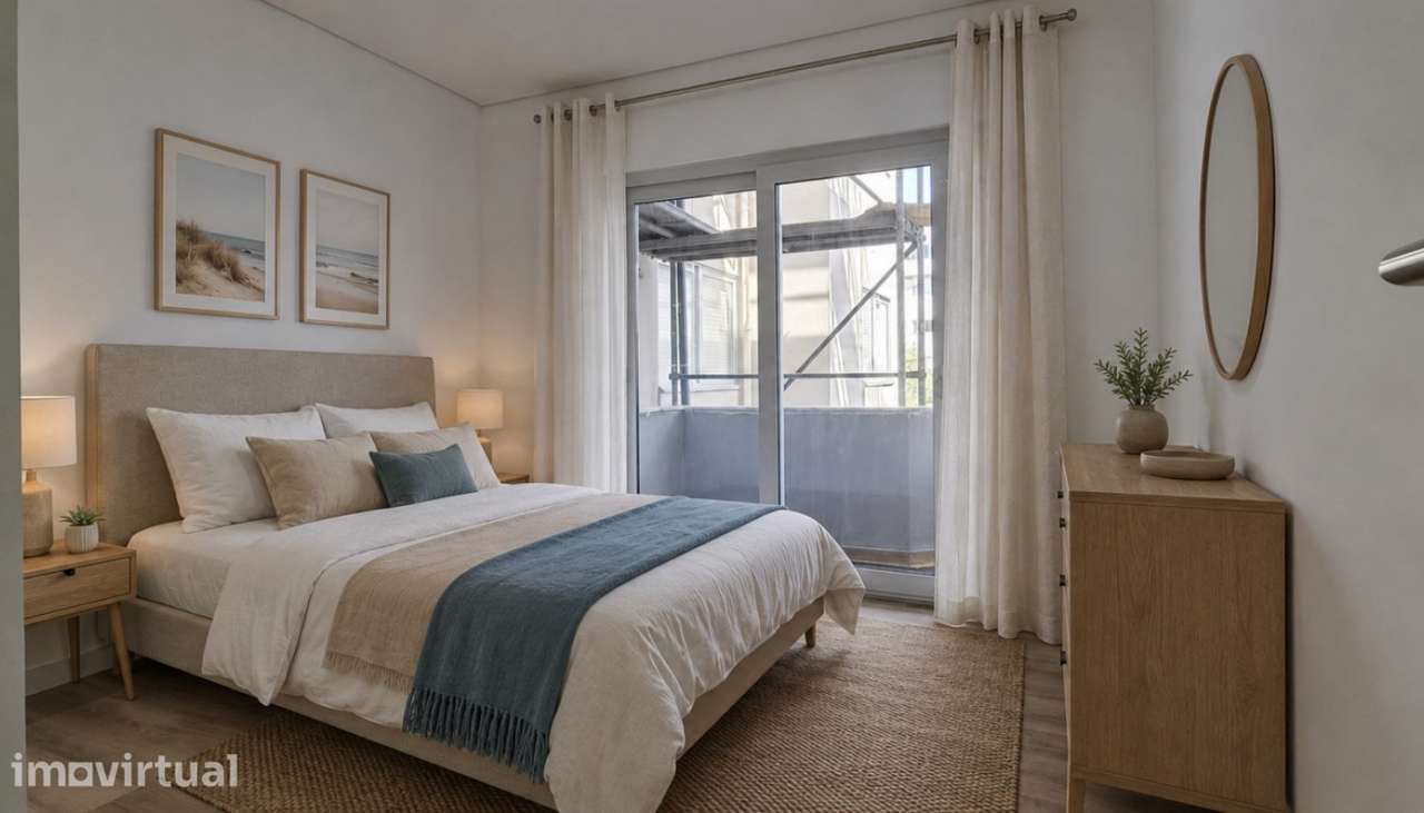 Venda de Apartamento T3 remodelado, próximo da praia na Póvoa de Var - Grande imagem: 3/16
