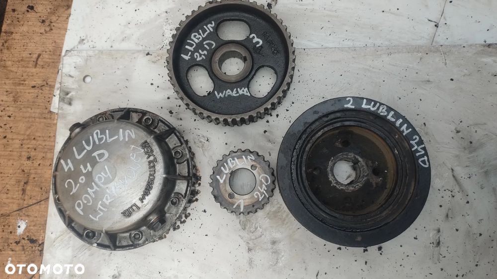 DAEWOO LUBLIN 2,4 diesel ANDORIA koło rozrządu pasowe walu - 1