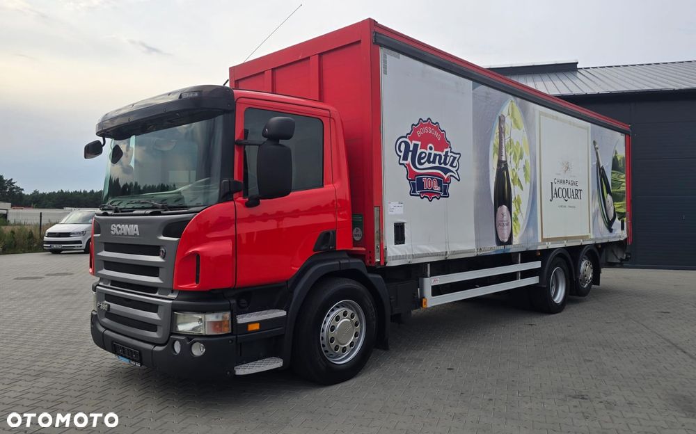 Scania P380 6x2 Euro 5 bez EGR! full air napojówka kurierka 20 palet otwierane boki rama do zabudowy! - 19