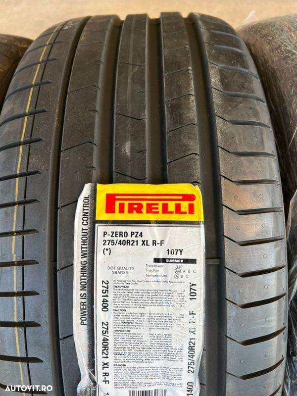 vând set anvelope 275/40/21-315/35/21 Pirelli de vară noi cu runflat - 3