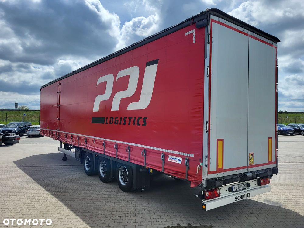 Schmitz Cargobull Mega Varios Plus; wysokość wew. 3200 mm; oś podnoszona; system BDE - 3