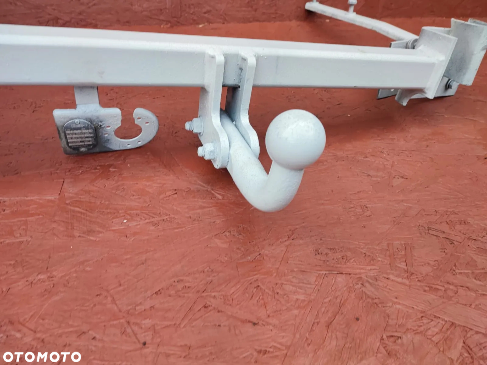 BMW E36 ORYGINALNY HAK HOLOWNICZY + KULA HAKA SKŁADANA. O NR:  1 182 431 OEM. W BARDZO DOBRYM STANIE TECHNICZNYM DO NADWOZIA SEDAN / TOURING / COUPE / CABRIO - 6