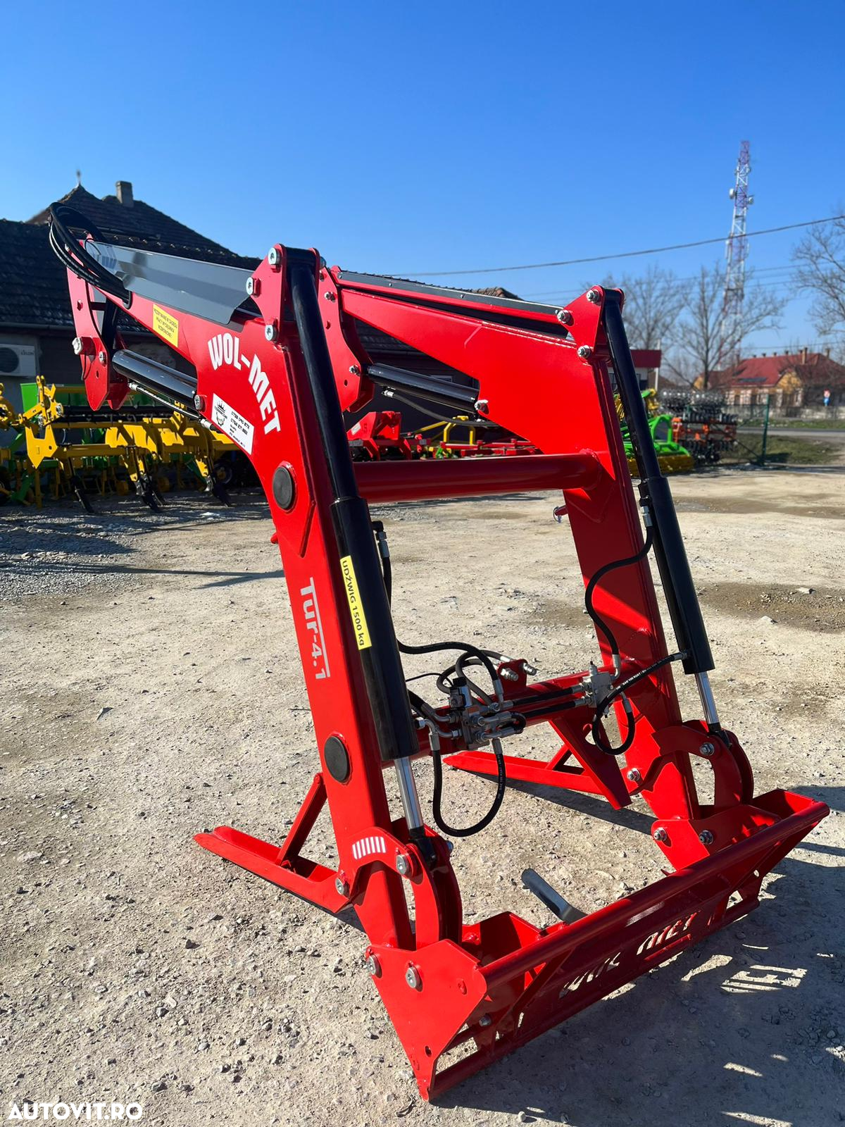 Terraking Incarcator frontal tractor WOL-Met 1500kg - 2