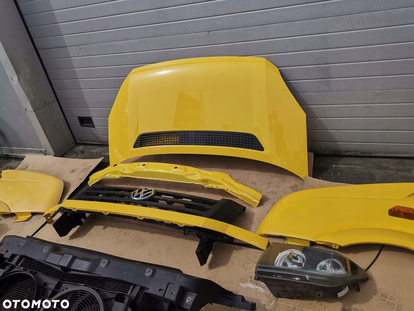 Kompletny Przód VW CRAFTER 2.0 TDI LIFT 2012- MASKA ZDERZAK PAS CHŁODNICE - 5