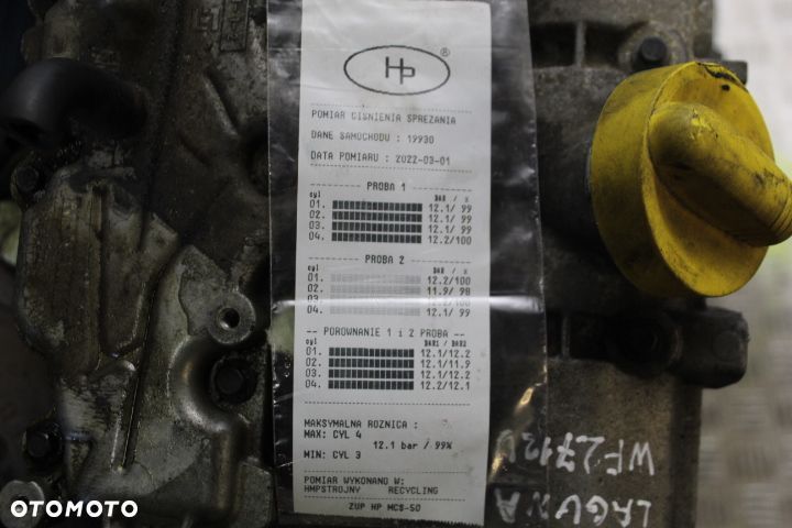 SILNIK RENAULT LAGUNA III 2.0 - 2