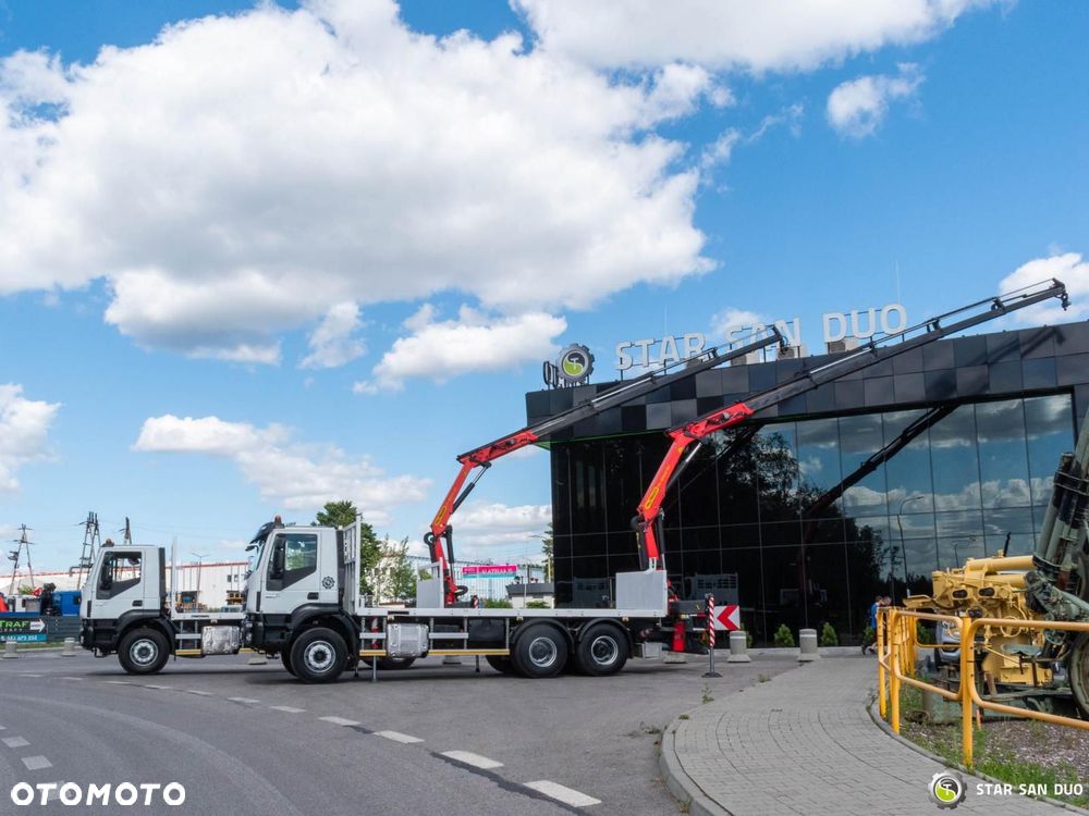 Iveco TRAKKER 410 6x4 Palfinger PK 18002 EH HDS Żuraw Rotator - 12