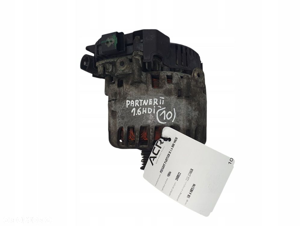 ALTERNATOR Citroen Berlingo II 1.6 HDI 9675753680 Startstop 180A - 4