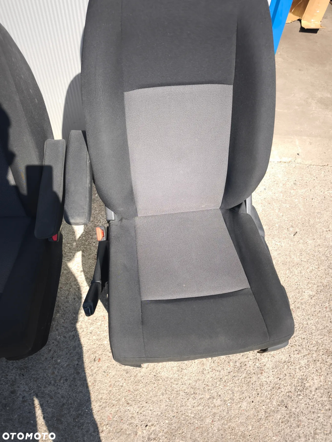 Fotel kierowcy pasażera pojedynczy lewy prawy Citroen Jumpy III Peugeot Expert Proace 2016- - 3