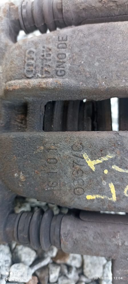 AUDI A6 C6 ZACISK HAMULCOWY TYLNY LEWY PRAWY - 3