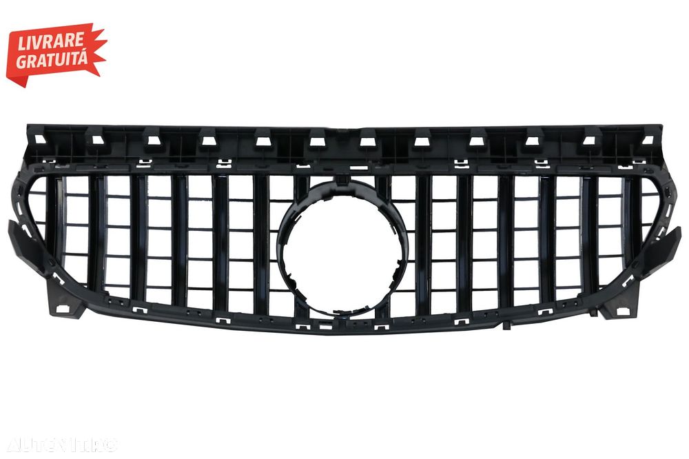 Grila Centrala Mercedes CLA C117 X117 W117 Facelift (2016-2018) CLA45 GT-R Panamer- livrare gratuita - 4