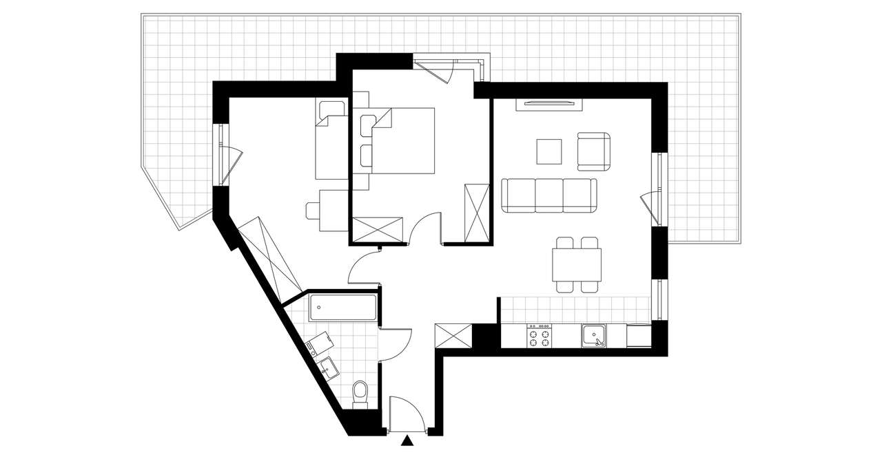 3-pokojowe mieszkanie 63m2 + balkon Bez Prowizji - Pełny obrazek: 4/13