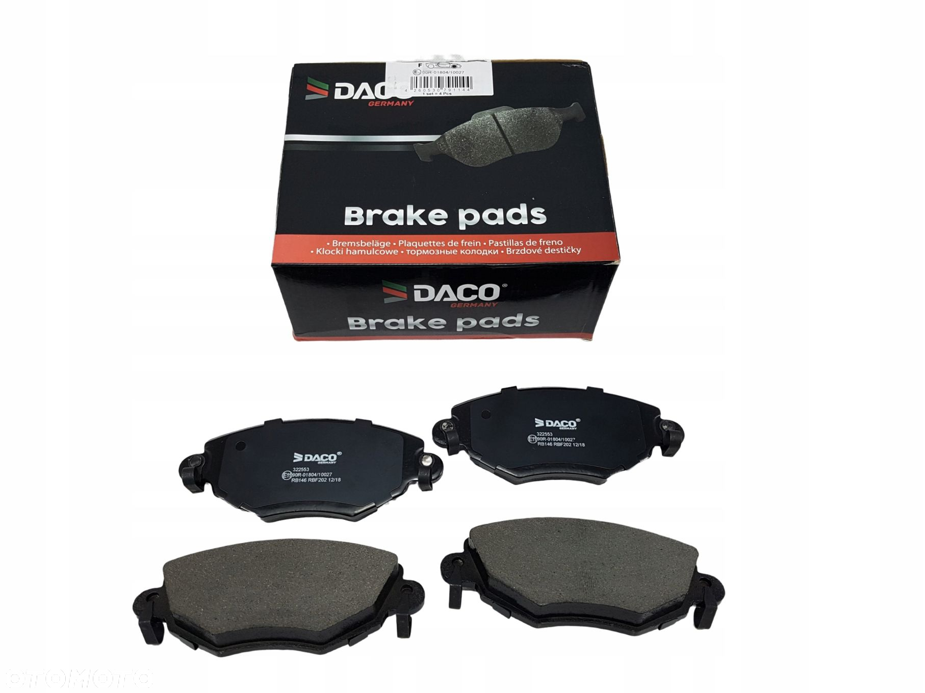 TARCZE + KLOCKI PRZÓD FORD MONDEO III MK3 2000- - 3
