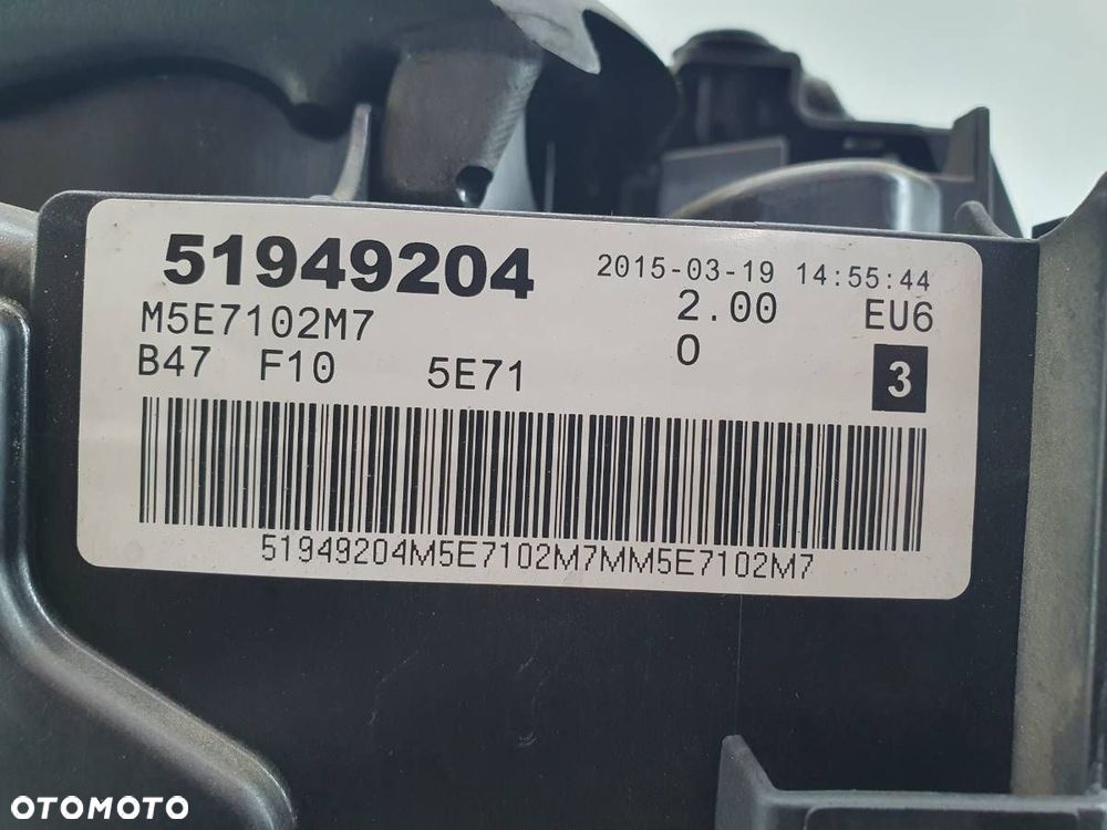 SILNIK KOMPLETNY BMW 5 F10 F11 B47 190KM XDRIVE 2,0D 168 TYŚ - 7