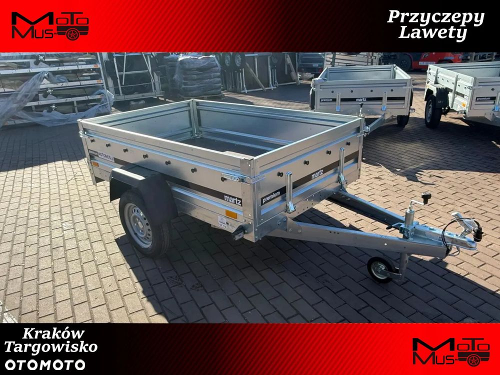 Martz Przyczepa Martz Premium 201 201x126x40cm 750 kg 1 oś dostawa pod dom MOTOMUS