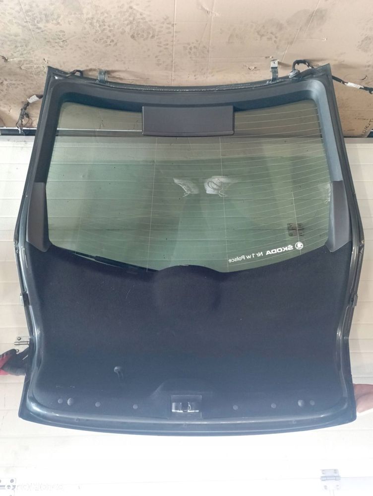 SKODA OCTAVIA III 3 KLAPA BAGAŻNIKA TYŁ TYLNA KOMPLETNA - 4
