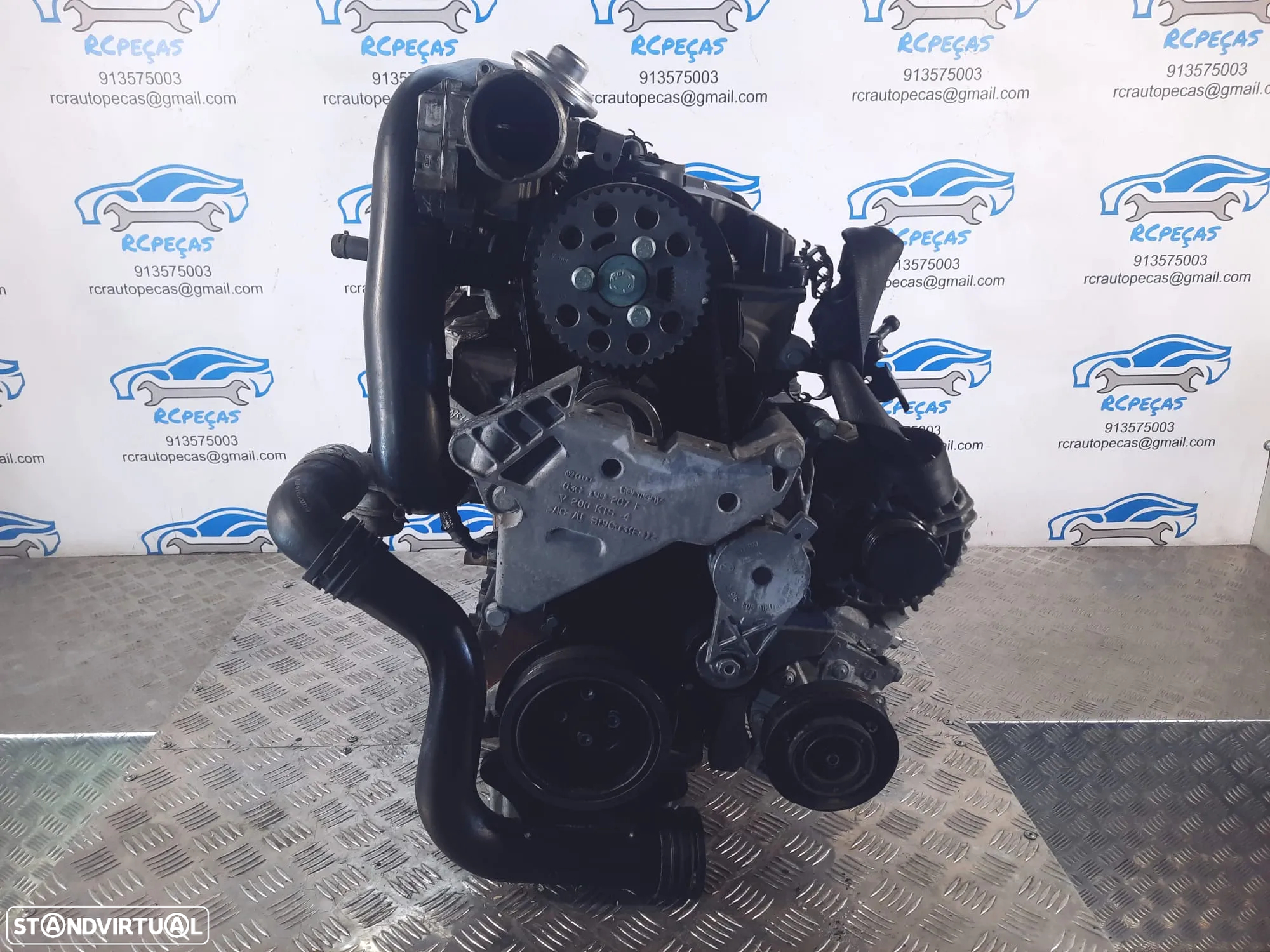 MOTOR COMPLETO 1.9 TDI 8V 105CV BKC BXE - 5