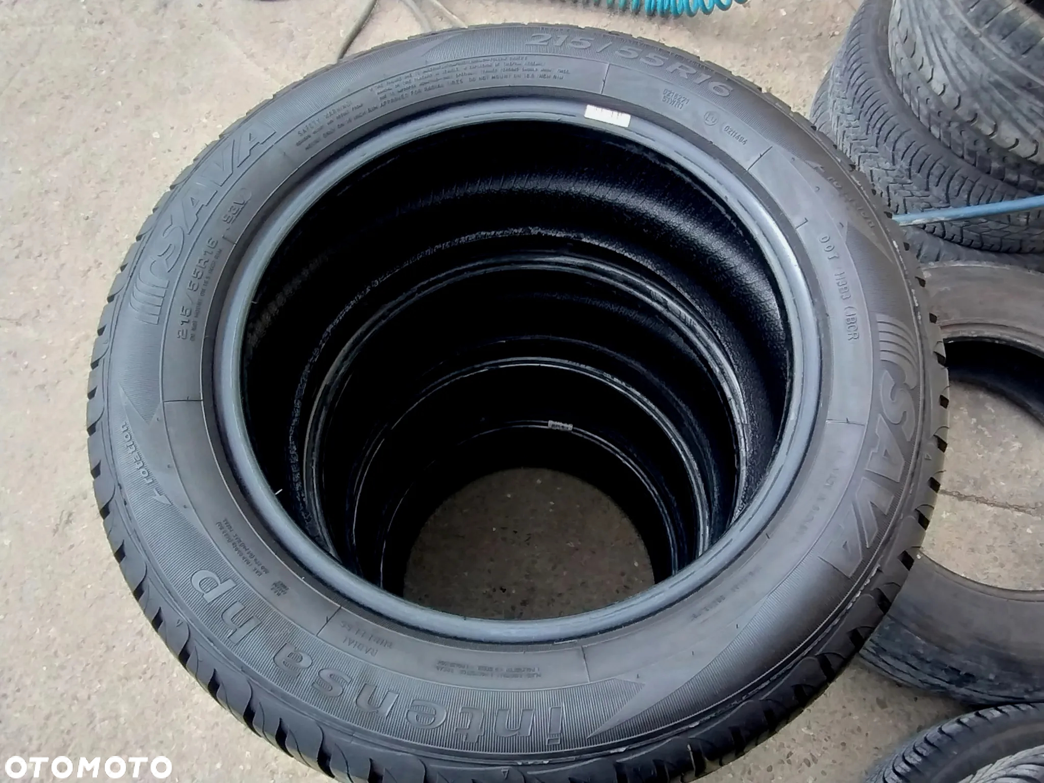 215/55R16 Opony Letnie Lato SAVA INTENSA HP 8mm J.NOWE Legnica ALU-RAD 215/55 - 9