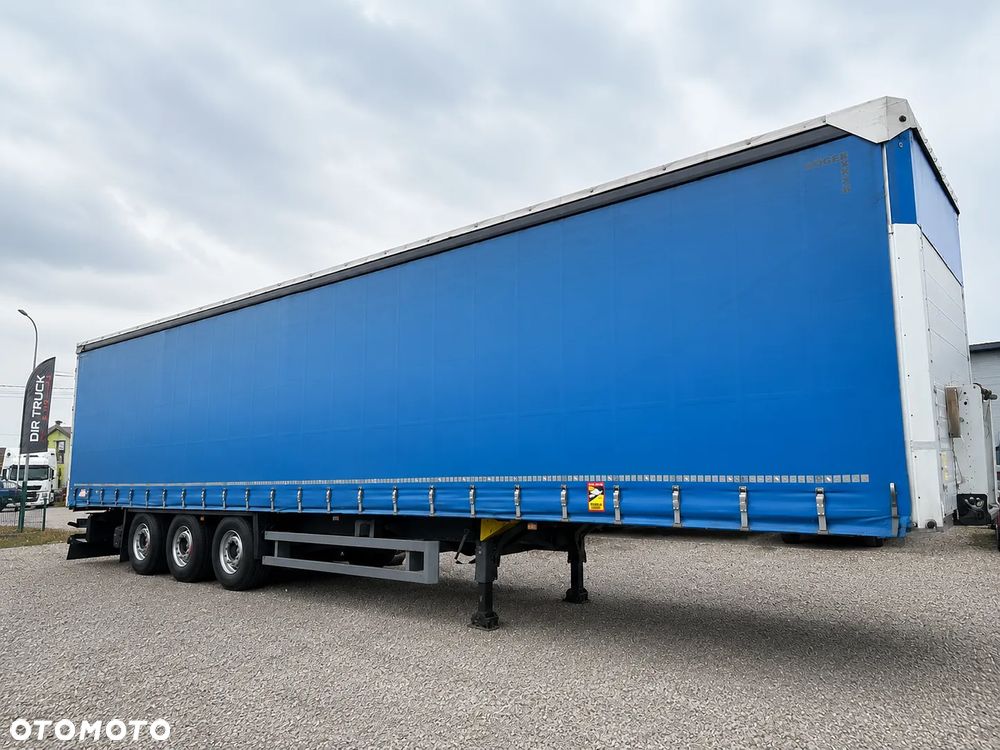 Schmitz Cargobull SCS24 Standard Naczepa Ciężarowa Osie SCHMITZ, Podnoszona OŚ, Rama Ocynk , NOWY DACH - 2
