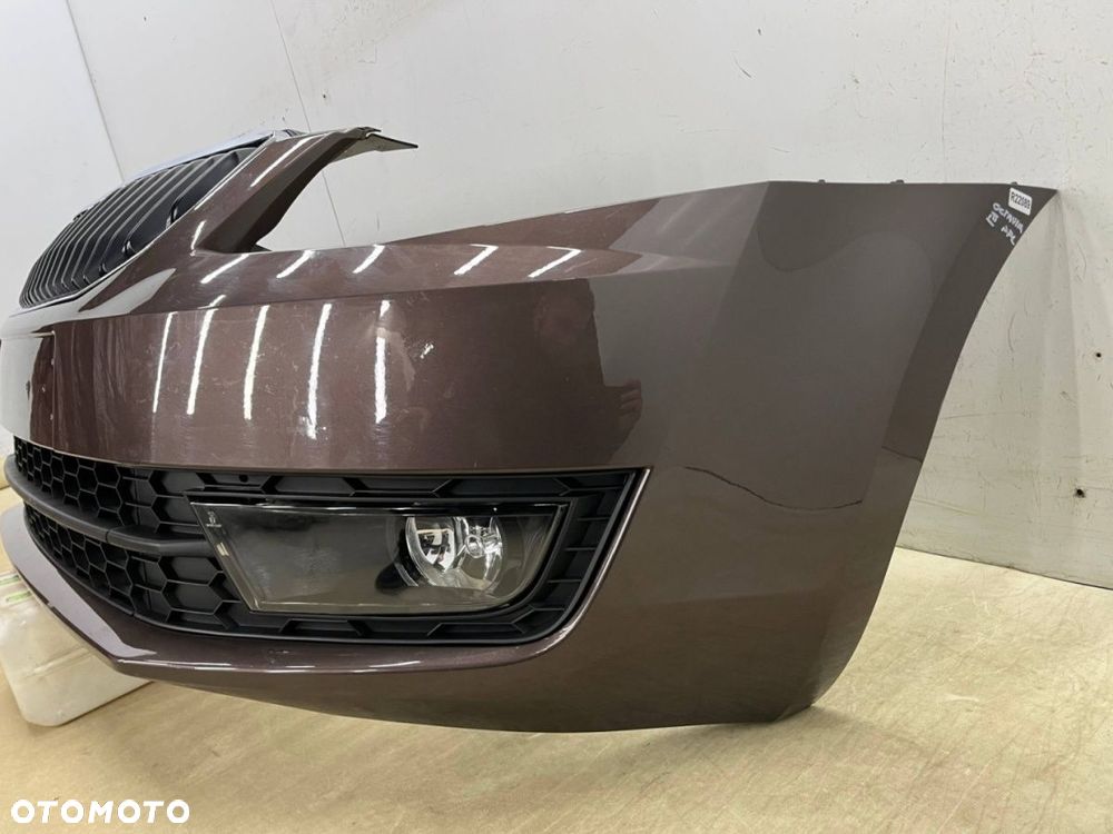 Zderzak przedni Skoda Octavia 3 III 12-16r. Przedlift przód 5E0807221 - 4
