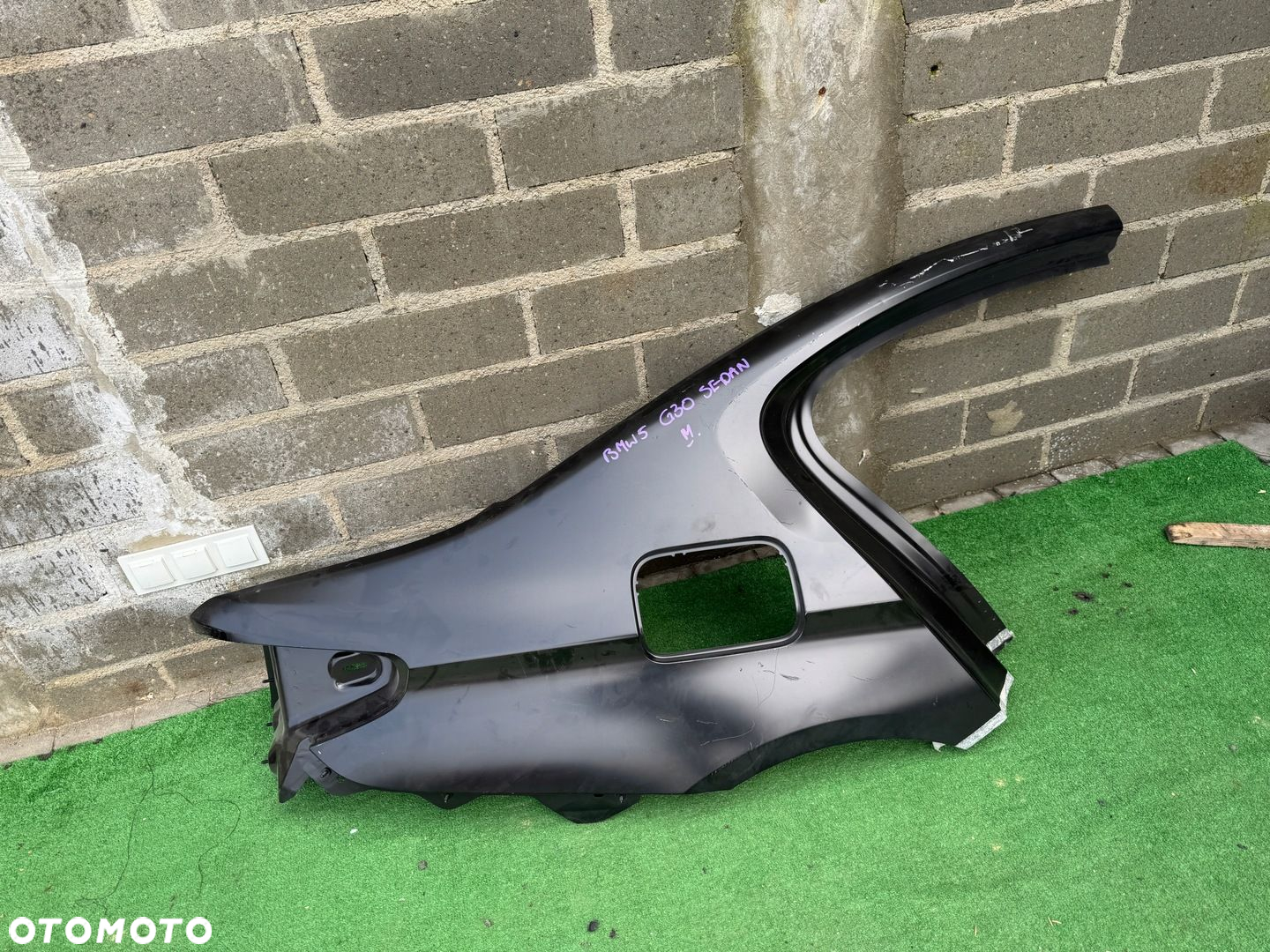 BMW 5 G30 SEDAN LIMUZYNA BŁOTNIK PRAWY TYLNY PRAWY TYŁ EU ORG - 2