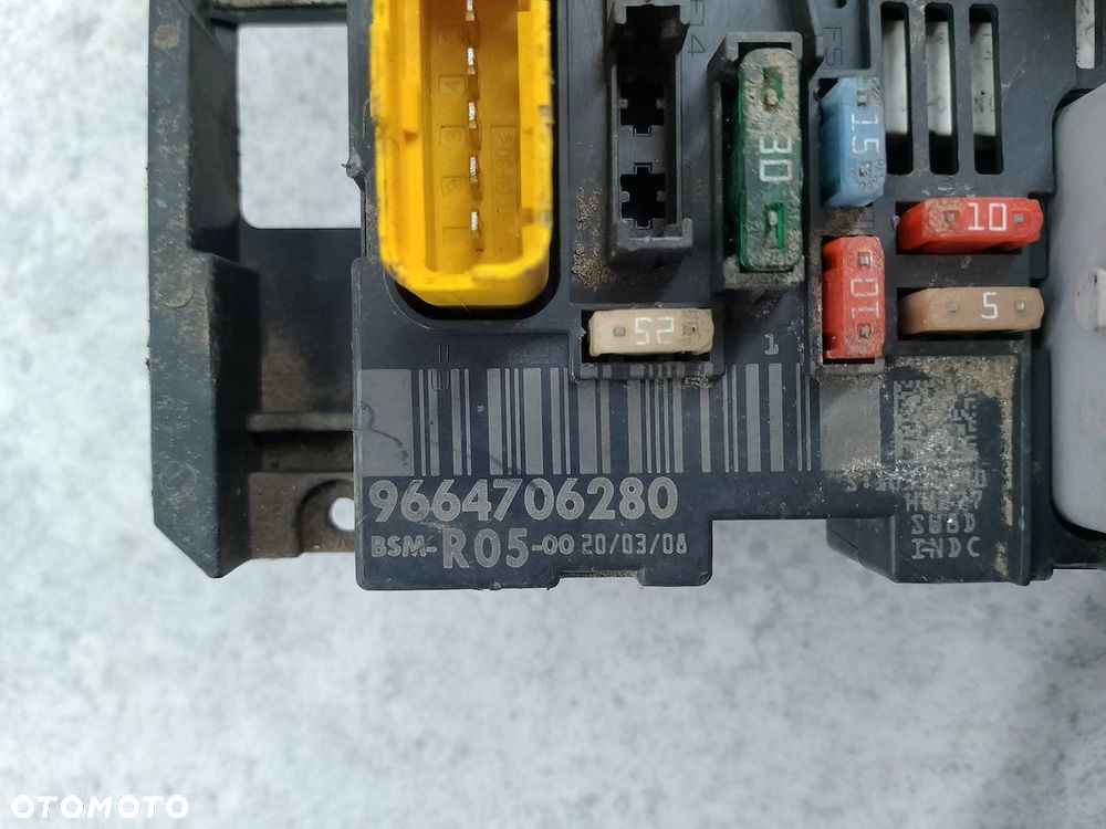 MODUŁ BSM CITROEN BERLINGO II 9664706280 BSM-R05-00 1.6 HDI - 4