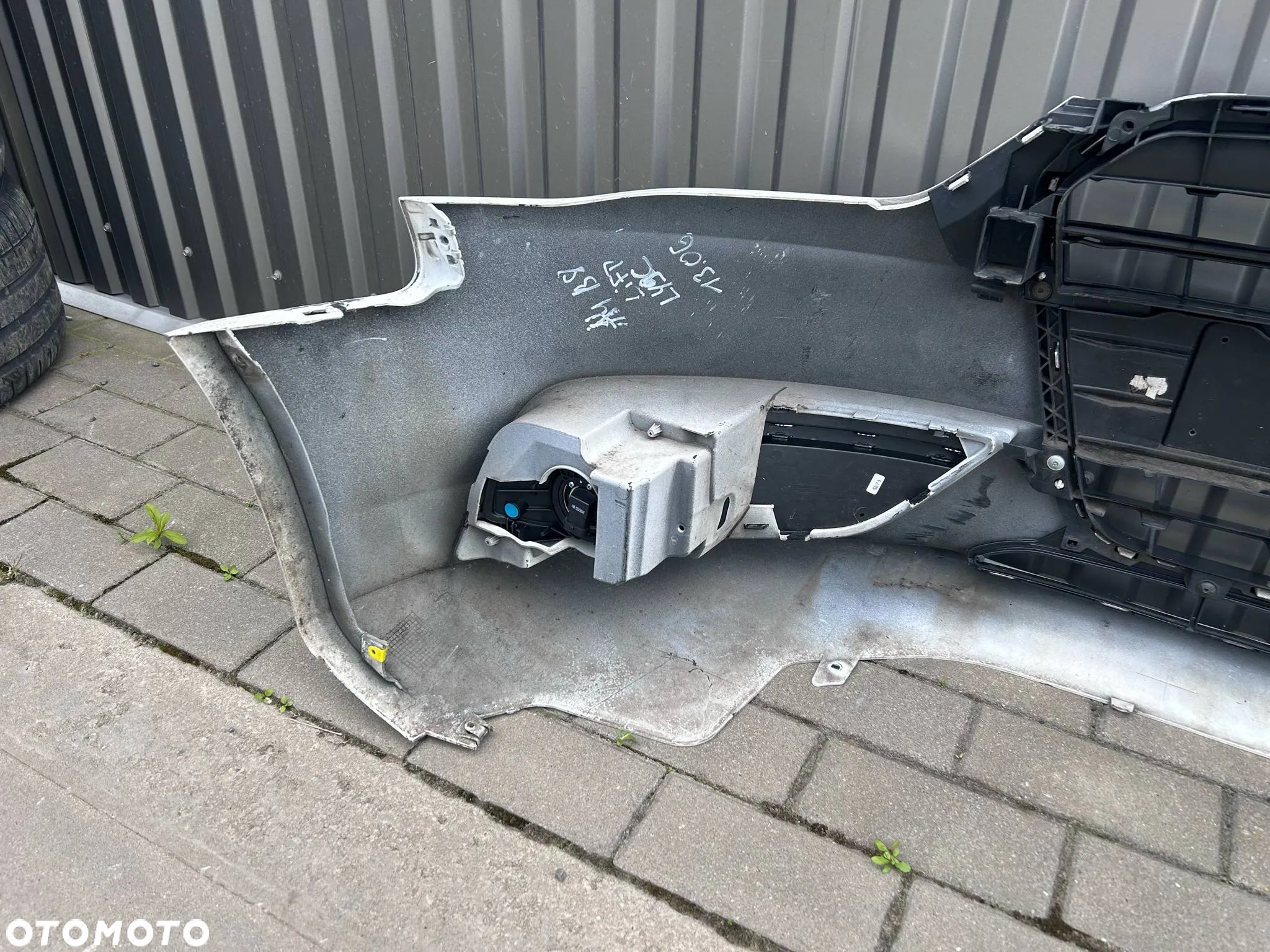 Audi A4 B8 FL Lift Zderzak przód przedni grill LY9C kompletny 2011-15r. - 3