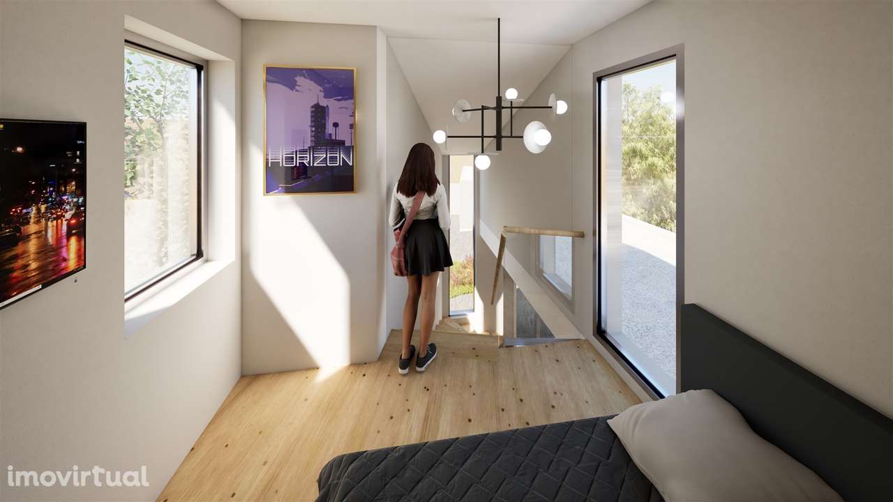 Terreno com projeto aprovado na Madalena, Gaia | A 1,5 km da praia - Grande imagem: 4/12