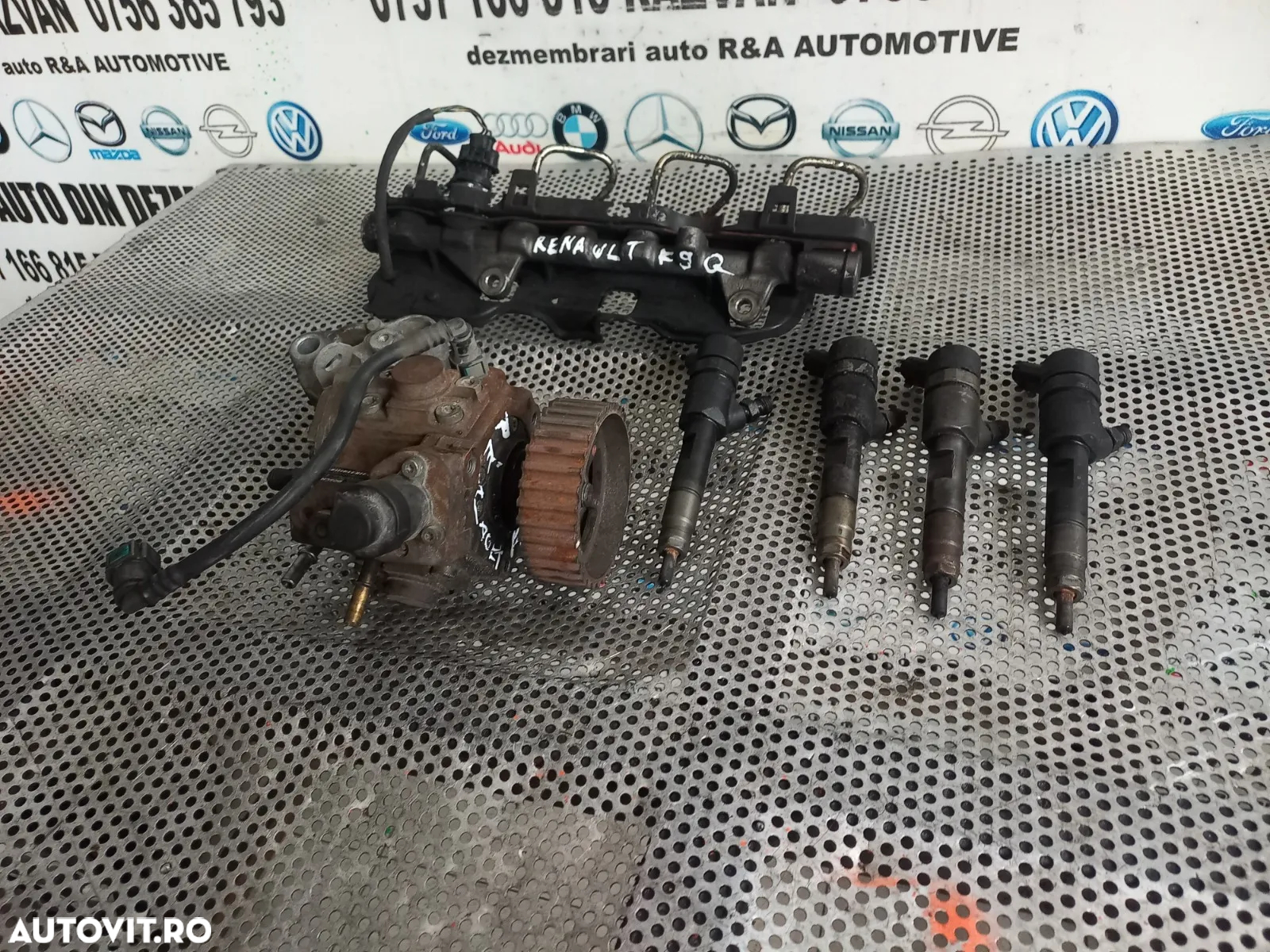 Kit Injectie Injectoare Injector Rampa Renault Scenic 3 Megane 3 Laguna 3 Suzuki Vitara 1.9 DCI 130 - 3