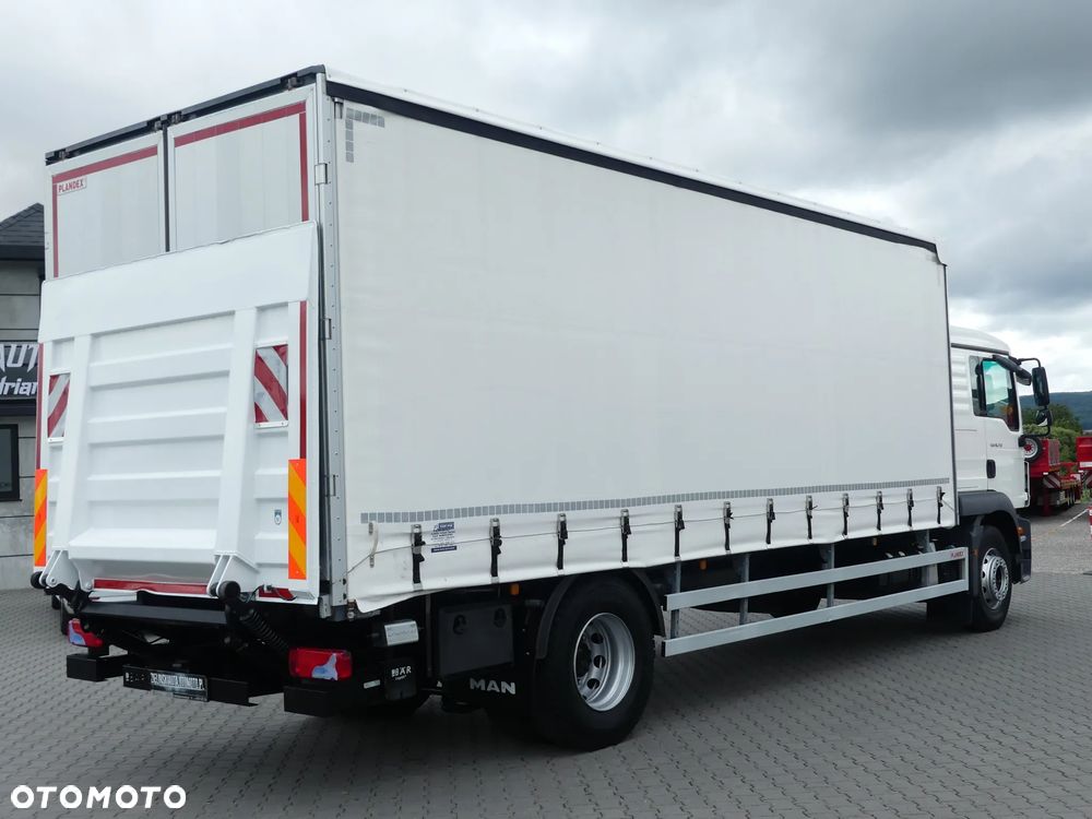 MAN TGM 18.250  / FIRANKA 7.30m + WINDA / PRZEBIEG 170 TYS KM ! / - 7