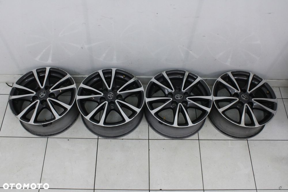 toyota avensis 09r- felgi aluminiowe 16" 6.5j et39 5x114.3 42611-yy40 - 1