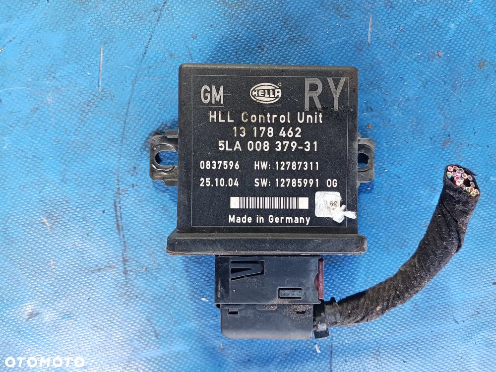 Czujnik moduł świateł / skrętu Afl xenon hella 5LA008379-31 Opel Vectra C Signum Saab 93 13178462 - 1