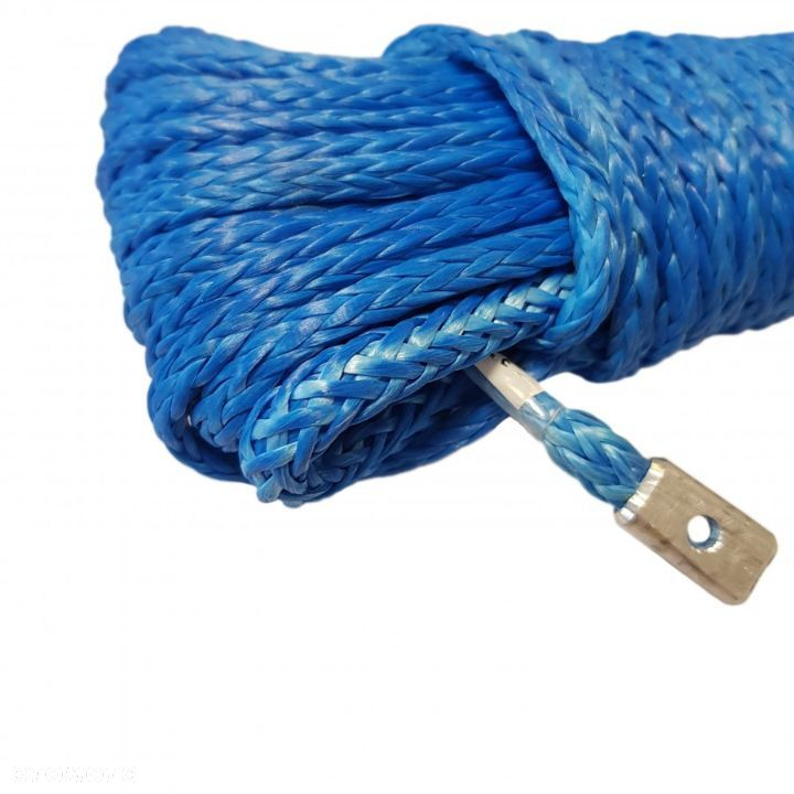 Lina Syntetyczna Do Wyciągarki 5 Mm X 15 M, Blue Z Kauszą, MBL 2.15T - 3