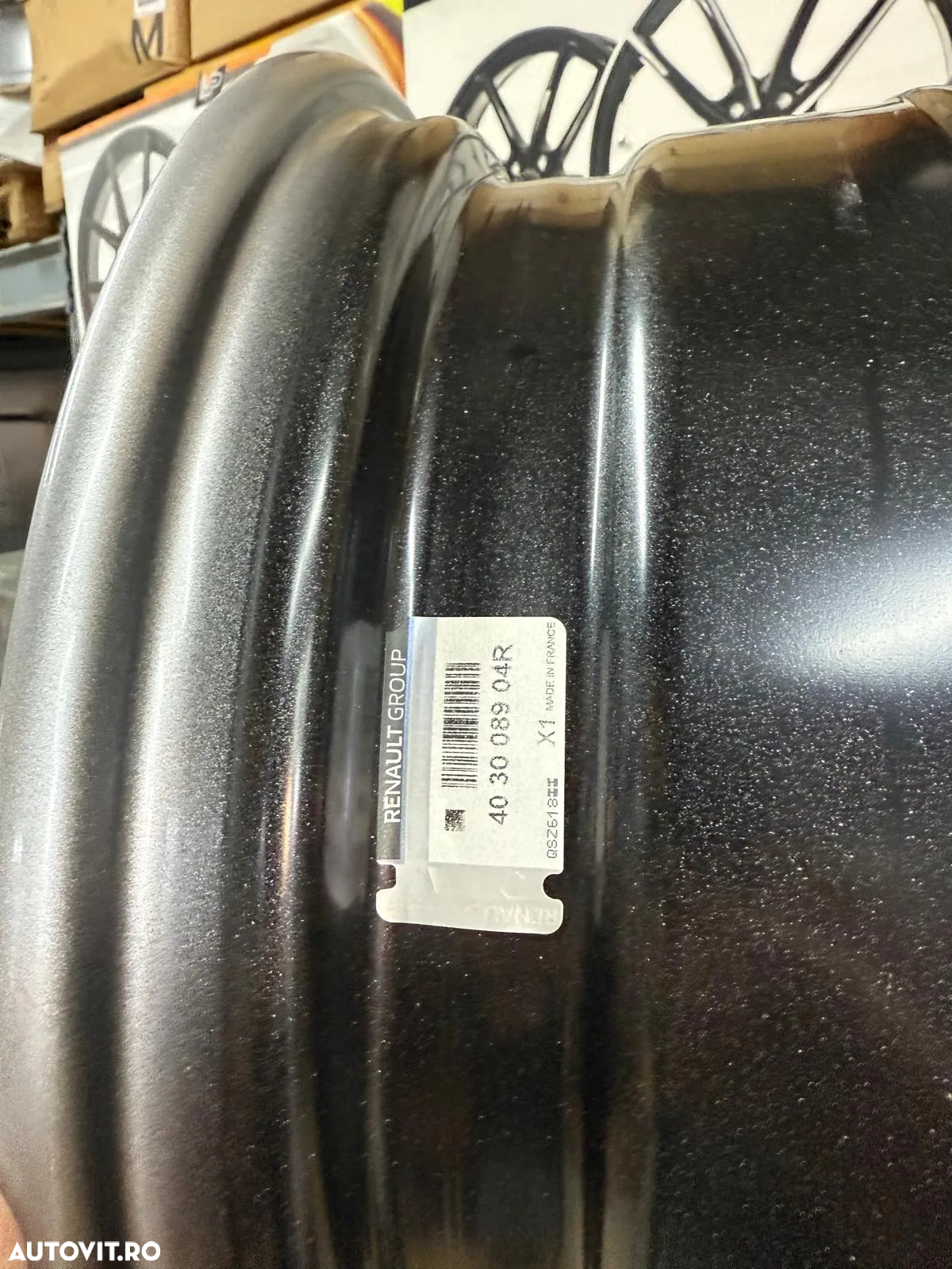 Jante otel Renault Master, originale, 16 inch - 6