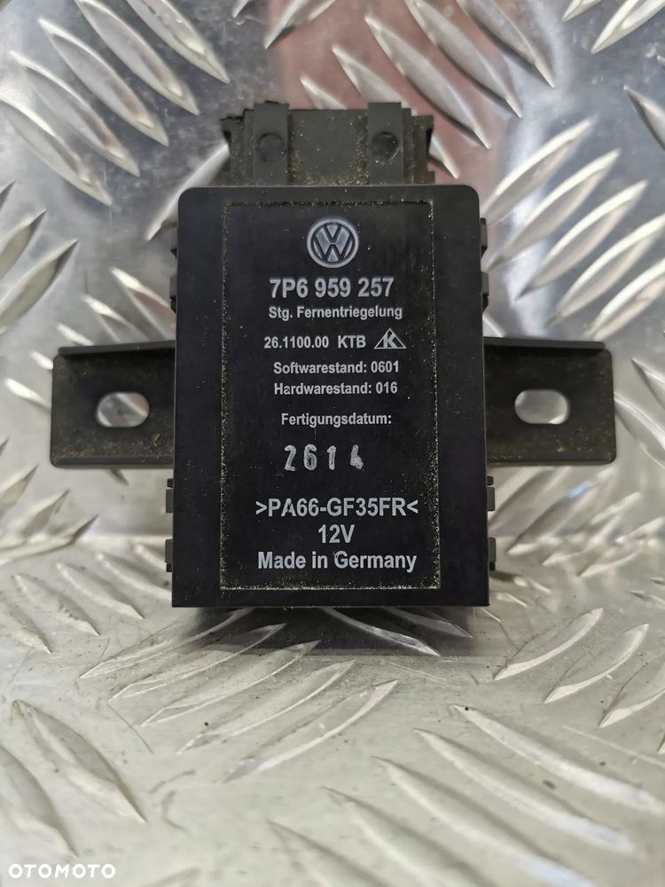 VW TOUAREG 7P 10-18R STEROWNIK MODUL FOTELA FOTELI 7P6959257 - 1