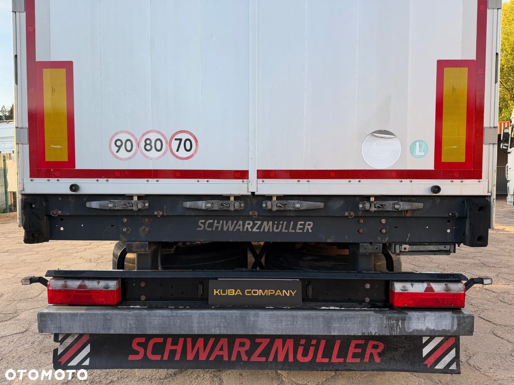 Schwarzmuller FIRANKA / ULTRA LIGHT 5640 KG WAGA SAF / PIERWSZA OŚ PODNOSZONA / OSIE SAF INTRAX / ŁADNA SREBRNA PLANDEKA / DWA KOŁA ZAPASOWE / 2021 ROK  !! - 17