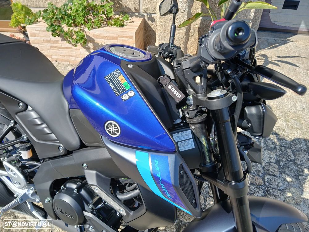 Yamaha MT-125 Icon Blue - 4