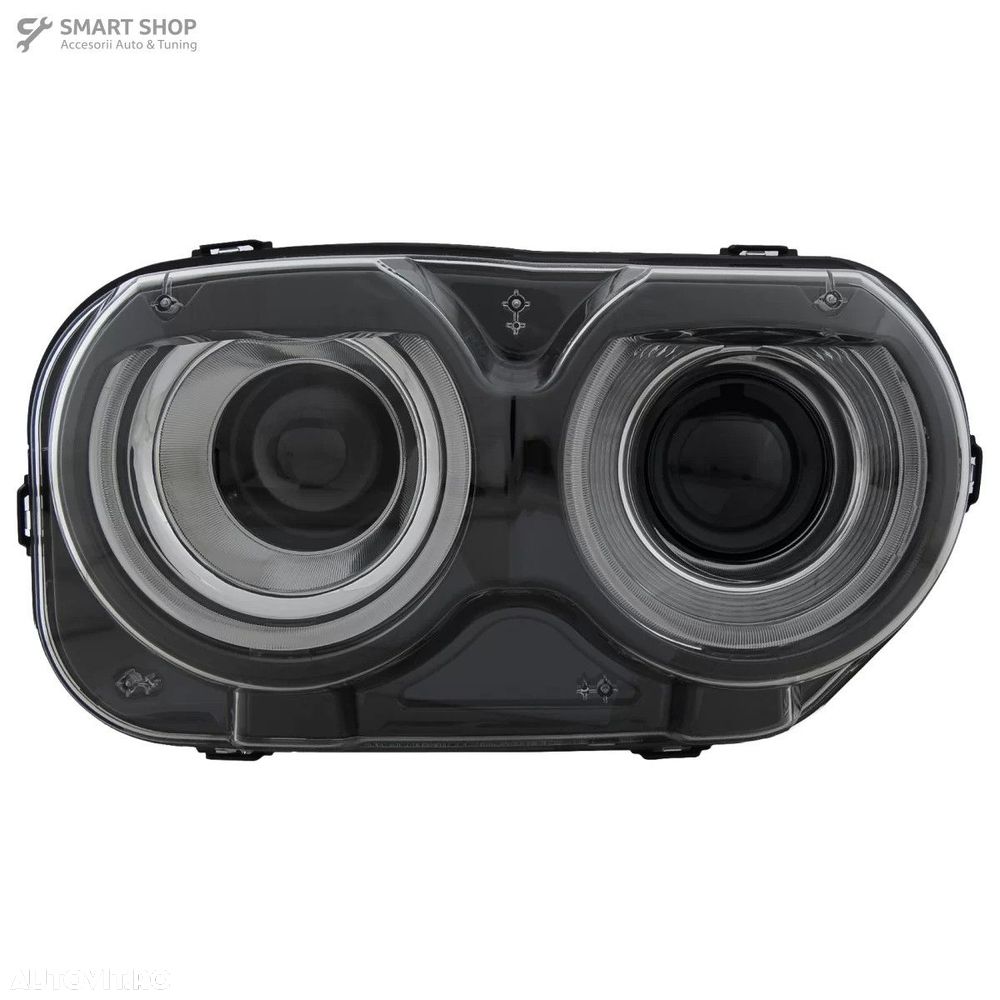 Faruri LED Dodge Challenger (2015-2024) Negru - 3