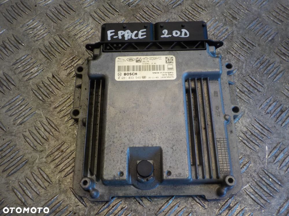 JAGUAR F-PACE 2.0 D KOMPUTER STEROWNIK SILNIKA HX73-12C520-FCC