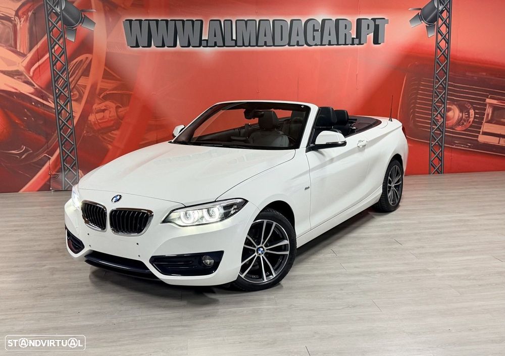 BMW 218 i Cabrio Line Sport - 2