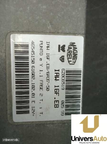 CENTRALINA MOTOR UCE FIAT PUNTO 1999 -46545150 - 3