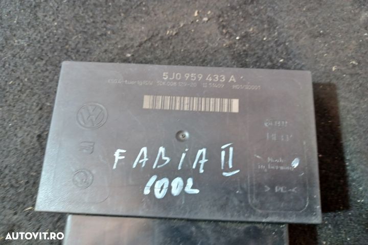 Calculator confort 5J0959433A 5J0959433A Skoda Fabia 5J [facelift] [2 - 3