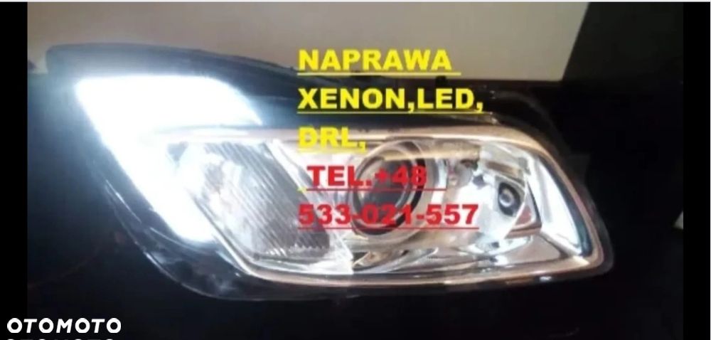 lampa reflektor opel Insignia Astra j bixenon naprawa regeneracja lamp reflektorów  Led xenon - 1