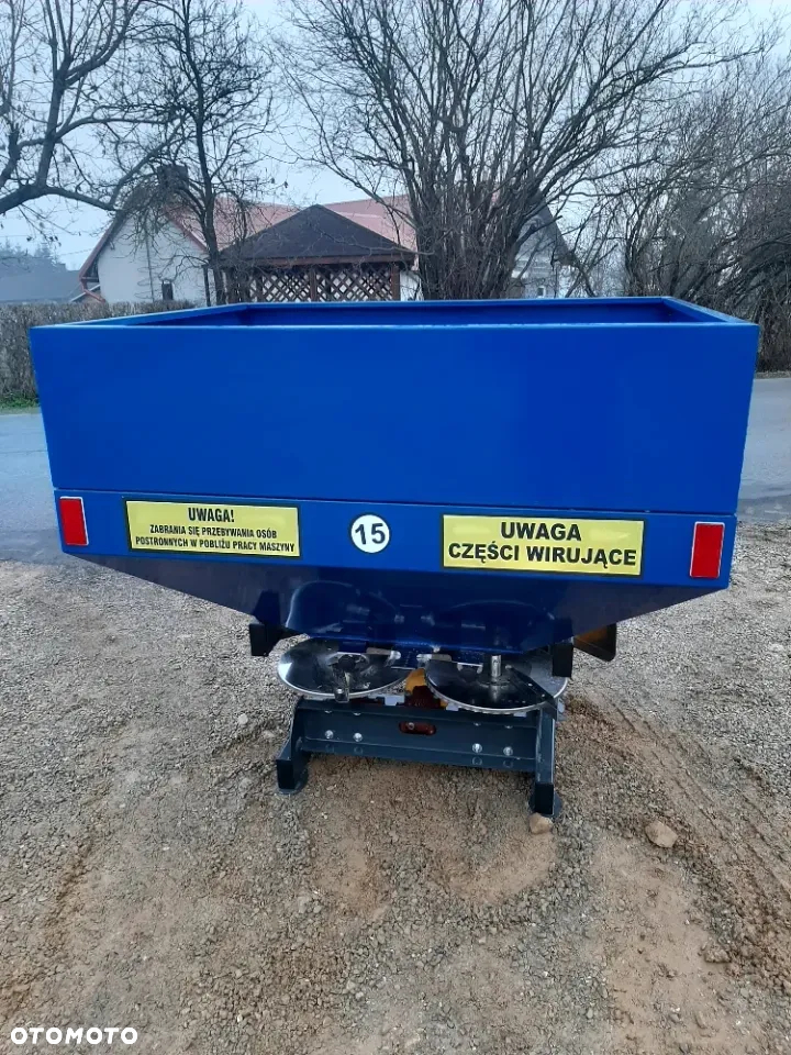 SIEWKA/ Siewnik/ ROZSIEWACZ Nawozów Hydraulika W Standardzie 600L, 800L, 1000L, 1200L (polifoska, siarczan amonu, saletrzak, superfosfat, sól potasowa, siarczan potasu, siarczan magnezu) - 7
