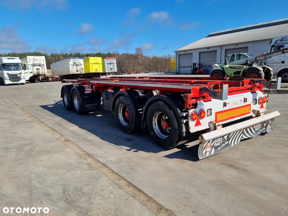 Kel-Berg Przyczepa Hakowiec Wywrotka do Przewozu Kontenerów 4 osie 7,50 m - 9