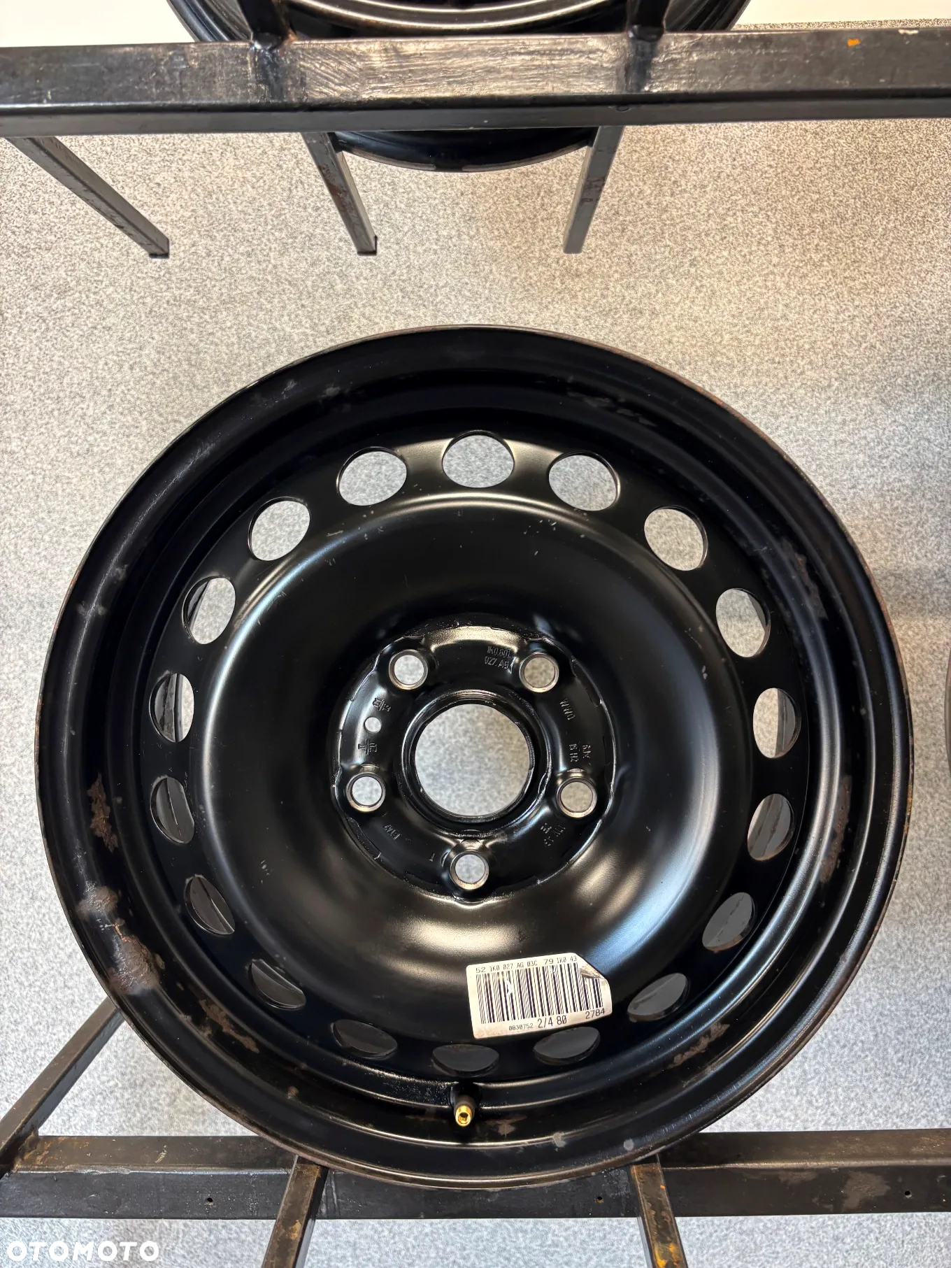 4 FELGI STAL. VW GOLF 5 , 6 , TOURAN , CADDY , SEAT LEON 2 , SKODA OCTAVIA 2  15'' 6J  ET47 - 4