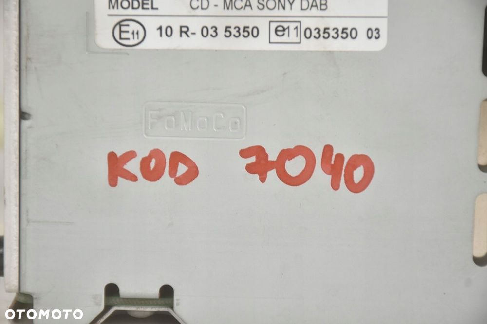 radio radioodtwarzacz * sony ford am2t-18c939-db - 6