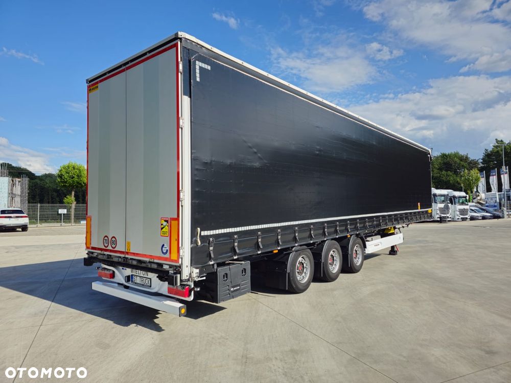 Wielton MEGA / COILMULDA 9,2M / 2x PODNOSZNA OŚ / BDE / PODNOSZONY DACH - 4