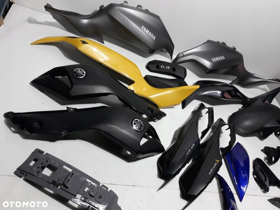 YAMAHA MT-07 OWIEWKA BOK NAKŁADKA OGON BŁOTNIK - 2