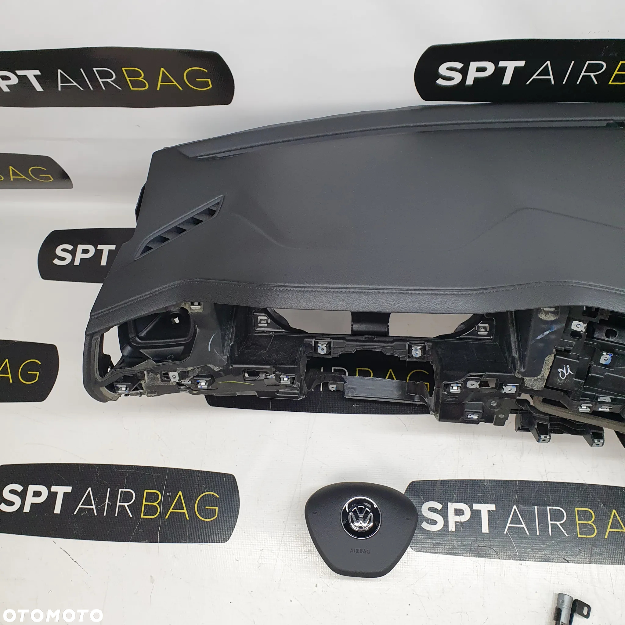 VW JETTA USA KOKPIT DESKA KONSOLA PULPIT PODUSZKA AIRBAG AIR BAG PASY KIT SET - 2